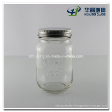 300ml 10oz Round Engraved Pickle Glass Jar
